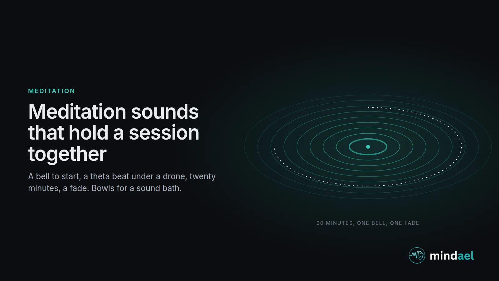 Meditation sounds guide: 6 Hz theta binaural beats, singing bowls, Om and 432 Hz tones for a deeper meditation session